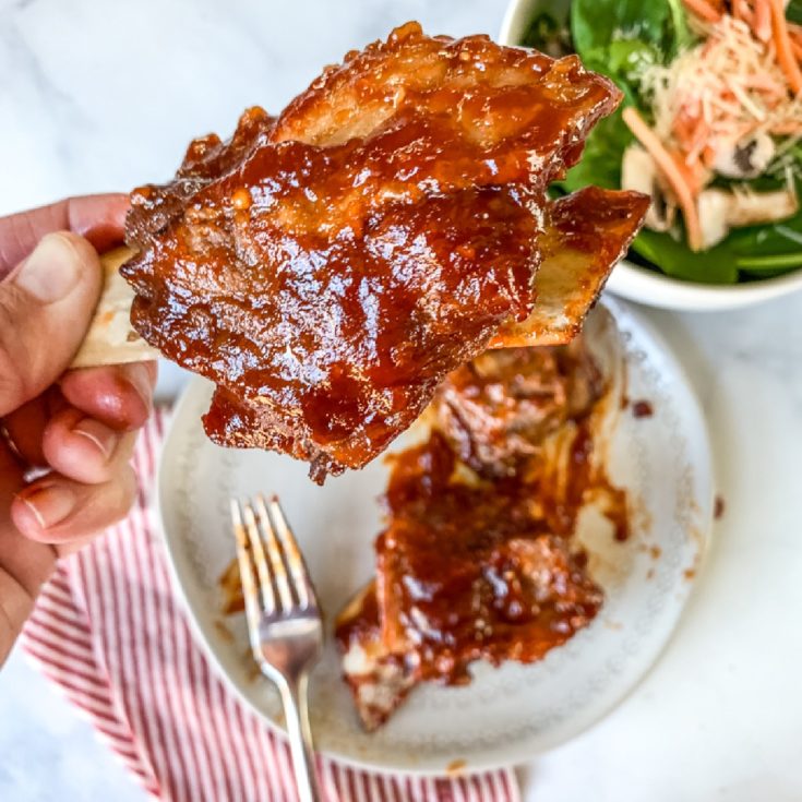 How to Cook Ribs in the Oven - Broiler Method - Just is a Four Letter Word
