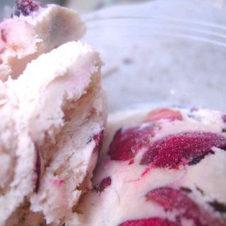 This must-try homemade cherry vanilla ice cream recipe is perfect for summer or a special day. Enjoy this tasty treat right away or freeze for later!