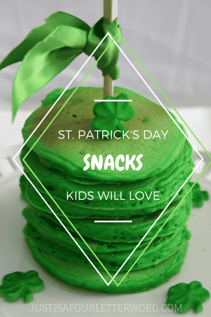 Easy St. patricks day snacks that kids will love for after school or a St. Patrick's Day party!
