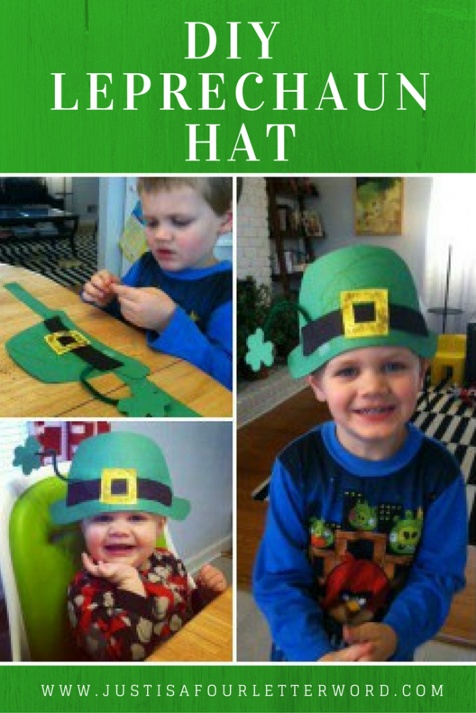 St. Patrick's Day crafts for kids FREE Printable Leprechaun Hat Pattern