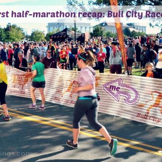 half marathon, bull city race fest, race recap, running, andrea updyke, lilkidthings