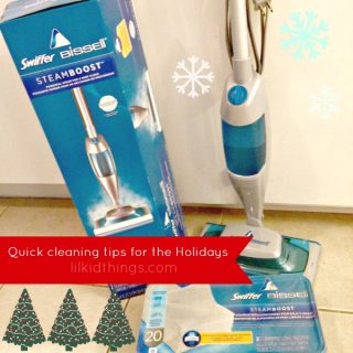 holiday cleaning tips, lilkidthings, swiffer, christmas, cleaning tips, andrea updyke
