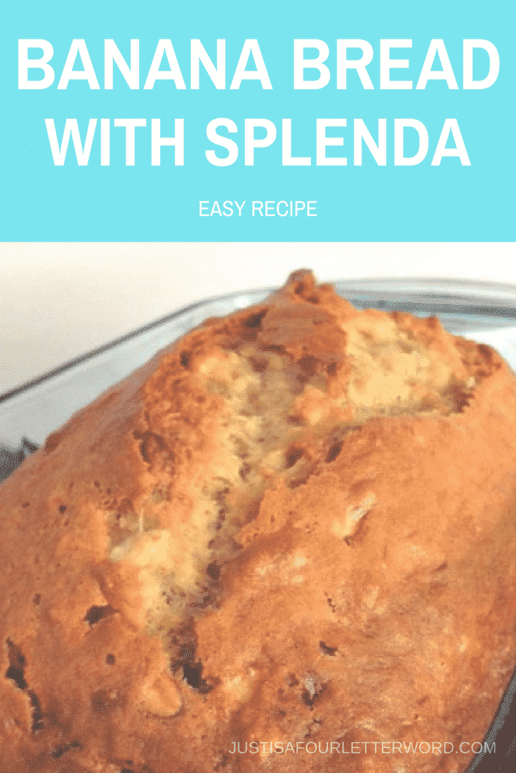 Use this quick and easy banana bread recipe with Splenda or Splenda Sugar Blend to cut on added sugar. Don't want to use Splenda? No problem. Just use sugar in it's place. Or for added sugar free banana bread, use only SPLENDA.