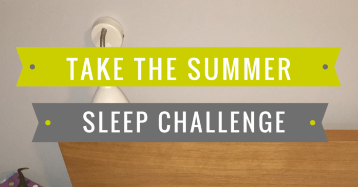 Take the Summer Sleep Challenge to improve your sleep habits and be more productive.