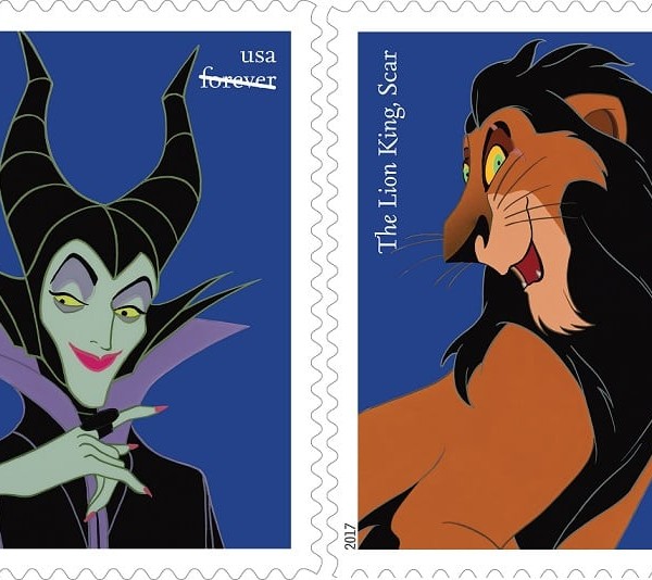 Disney Villains Stamps Featured