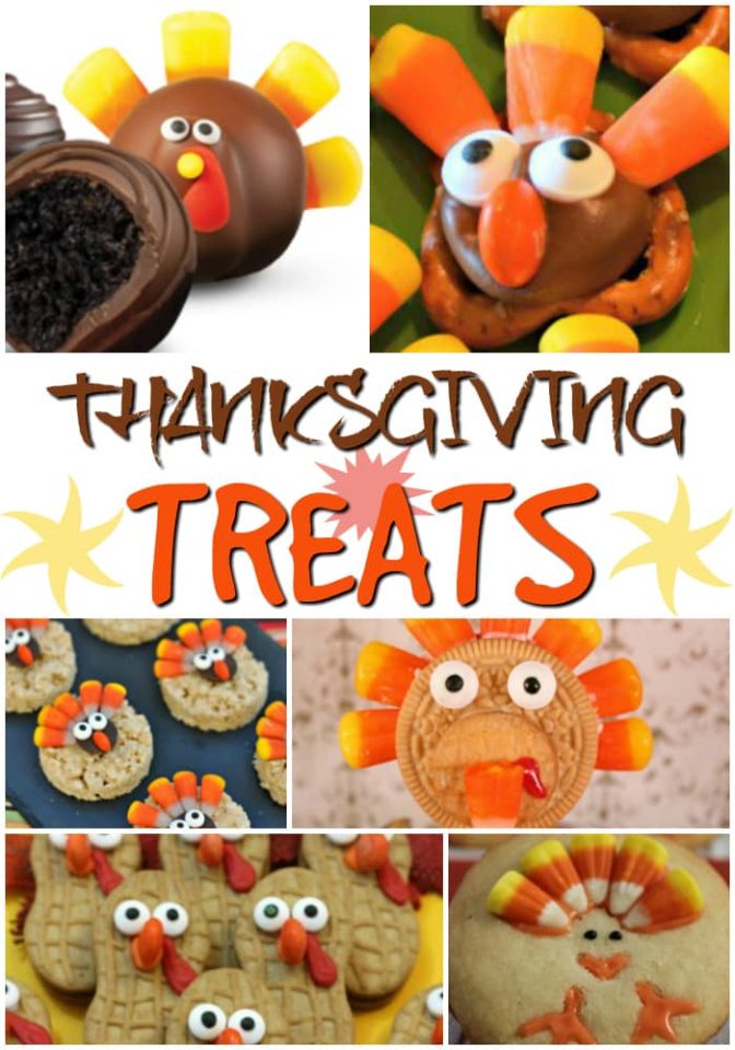 Fun Thanksgiving Treats to Make with Kids - Just is a Four Letter Word