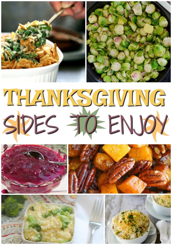 The best thing about holidays is the food! I love fall food so I'm always looking for new Thanksgiving sides to try. Check out these great thanksgiving side recipes!