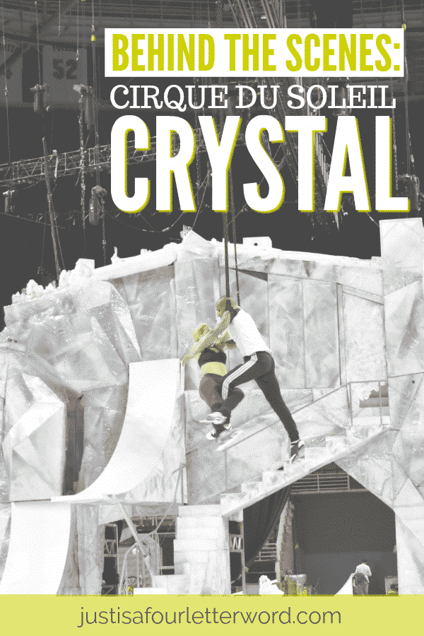 Behind the scenes CRYSTAL Cirque du Soleil show on ice #crystal #cirquedusoleil #iceskating #behindthescenes