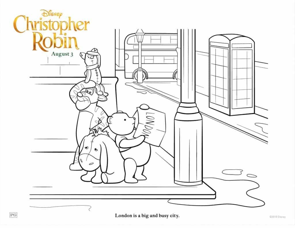 Christopher Robin Pooh and Friends in London