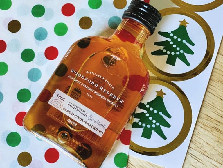 Make this Bourbon Advent Calendar - Just is a Four Letter Word