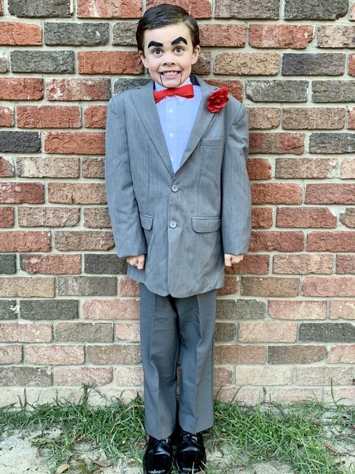 DIY Slappy Costume Inspired by Goosebumps - Halloween