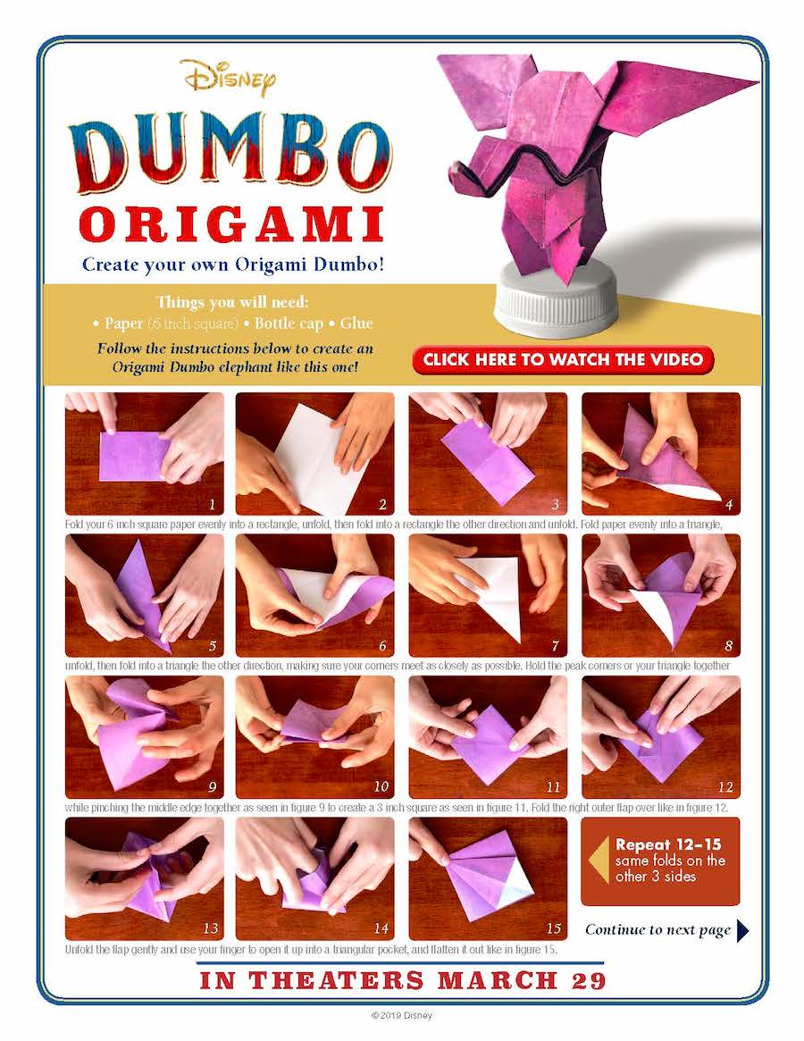 Dumbo Origami