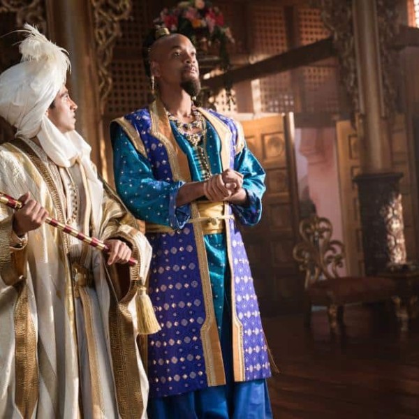 Genie and Prince Ali in Aladdin
