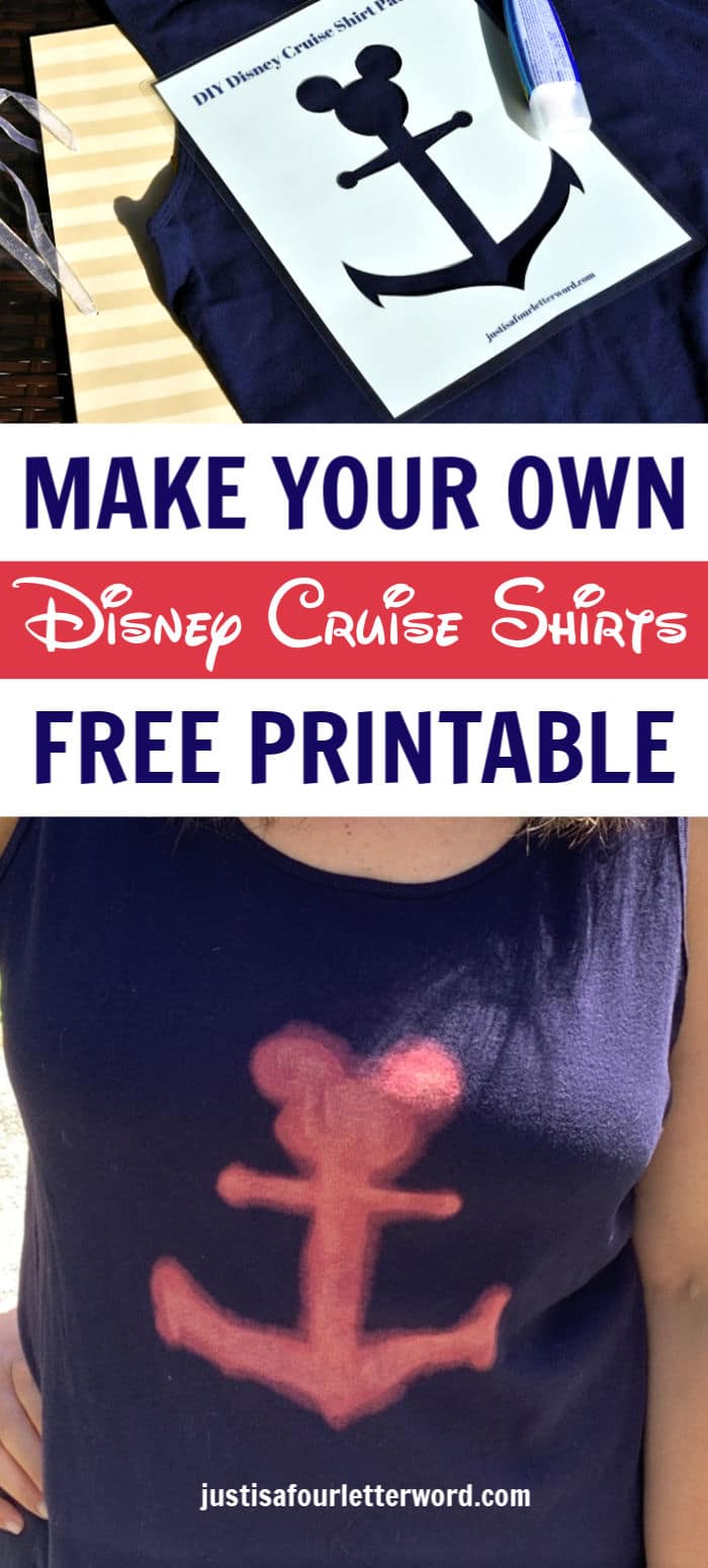 DIY Disney Cruise Shirts for the Whole Family