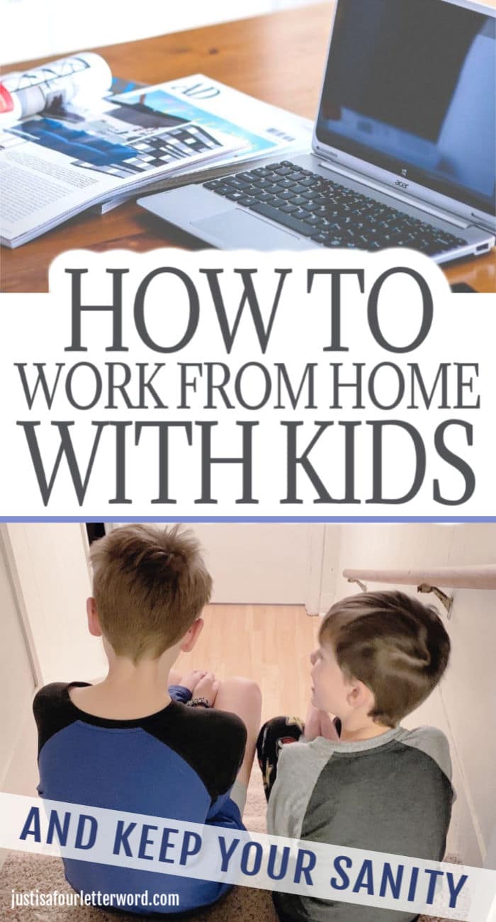 Work from home with kids 