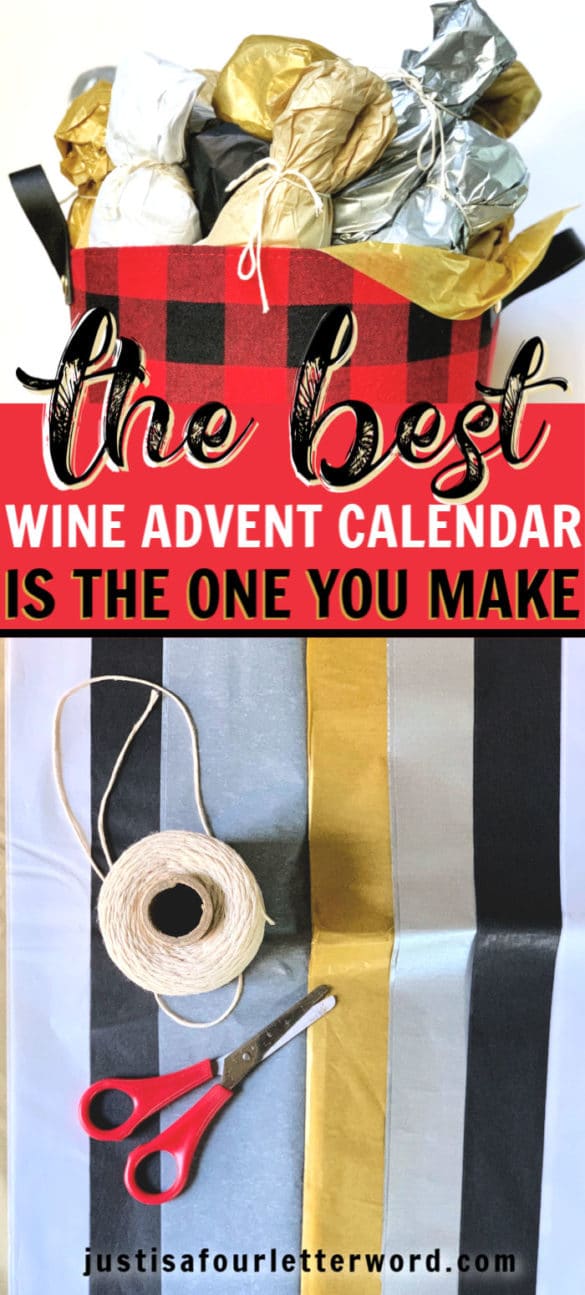 The Best Wine Advent Calendar DIY Just is a Four Letter Word