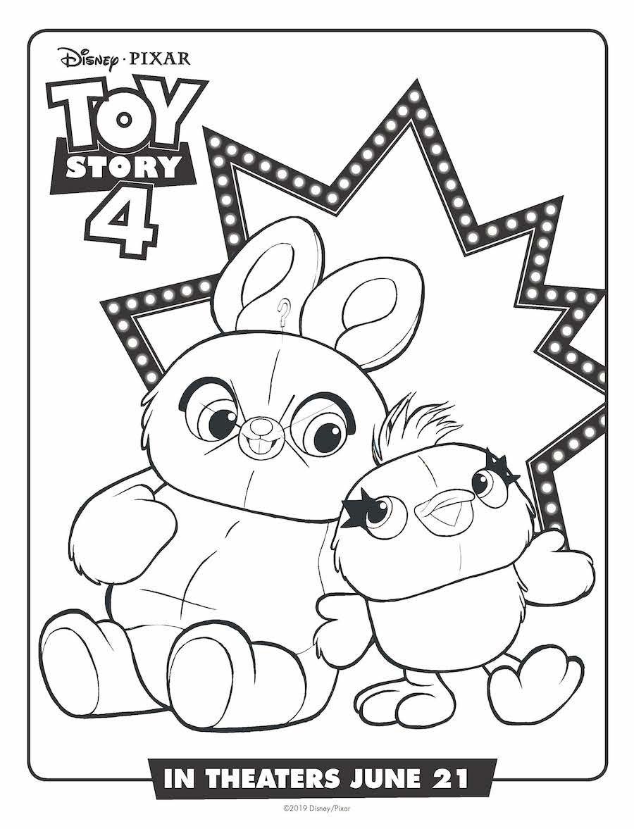 Toy Story 4 Ducky and Bunny