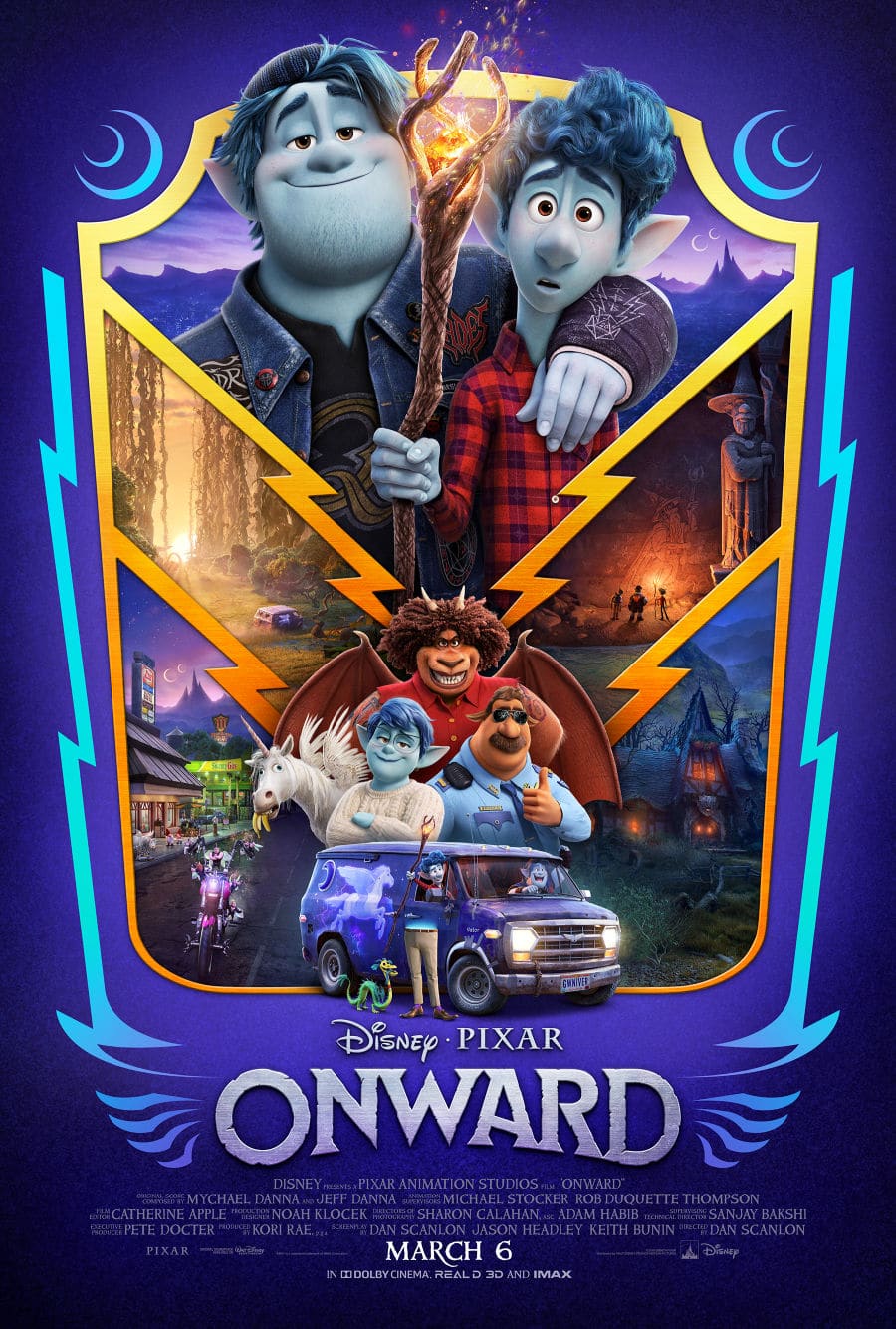 Disney Pixar Onward movie poster in Onward parents guide