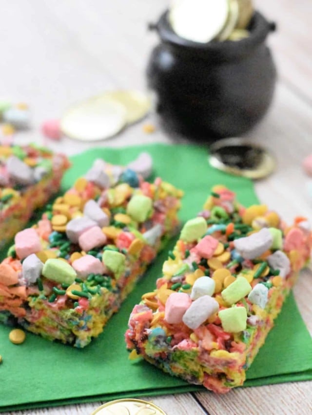 Cereal Treats with Fruity Pebbles