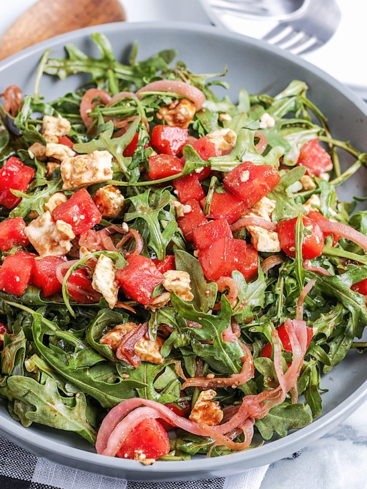 Watermelon Salad with Arugula (EPCOT COPYCAT)