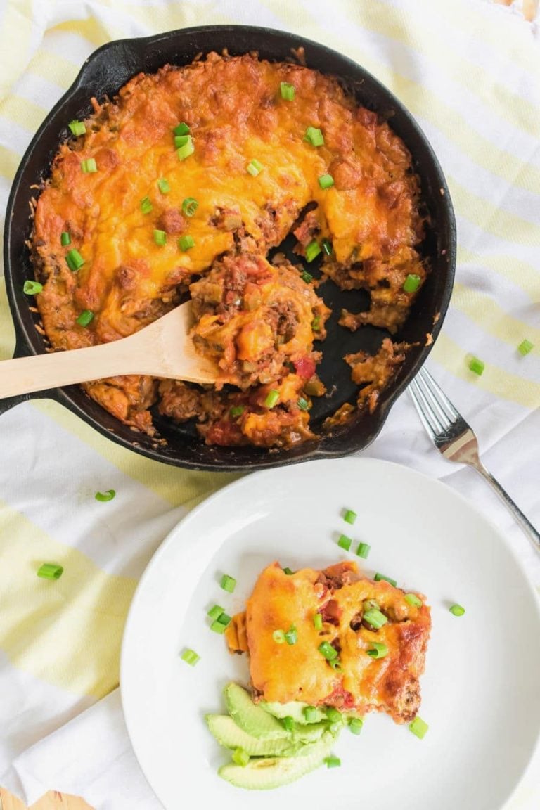 Easy Baked Burrito Casserole Just Is A Four Letter Word   Baked Burrito Casserole 768x1152 