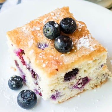 Maine Blueberry Cake Recipe - Just is a Four Letter Word