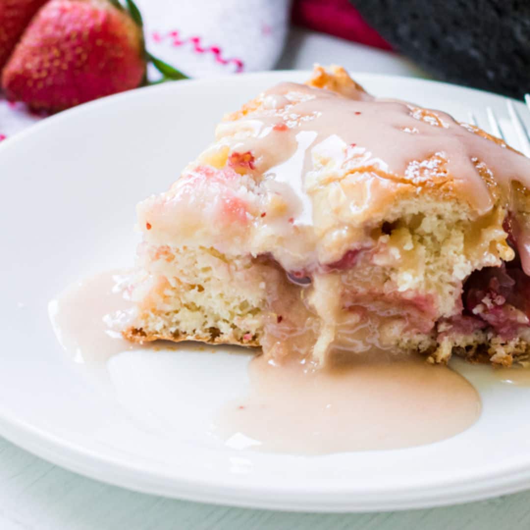 Easy Strawberry Glaze Recipe - Just is a Four Letter Word