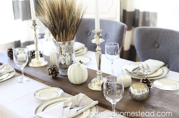 15 DIY Thanksgiving Centerpieces - Just is a Four Letter Word