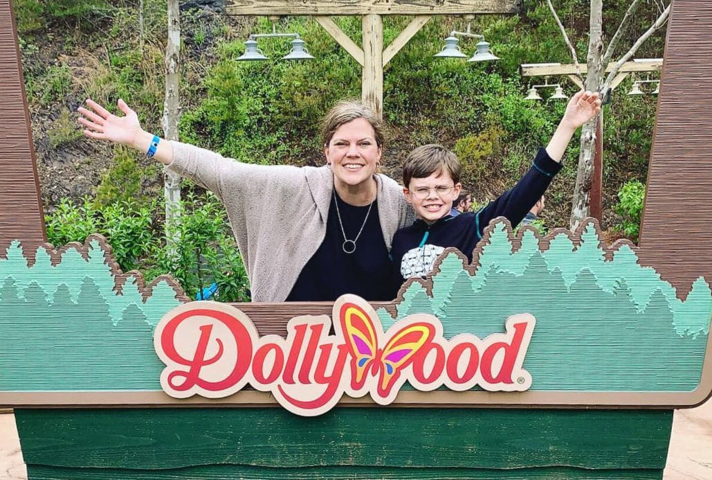 dollywood best day mom and son