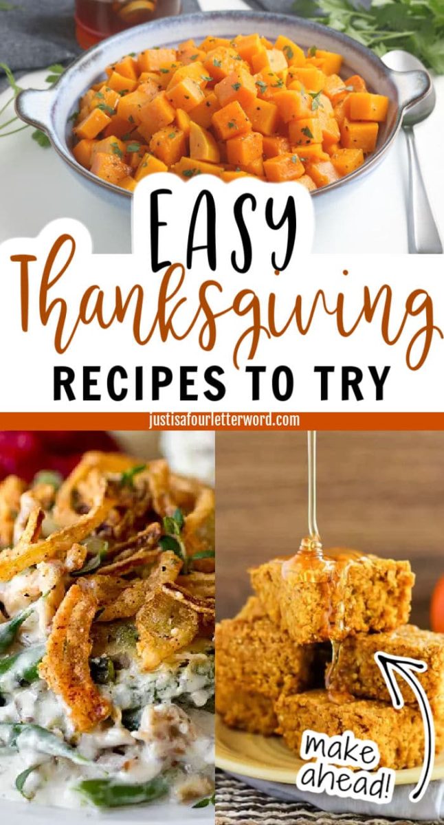 15 Make-Ahead Thanksgiving Sides - Just is a Four Letter Word