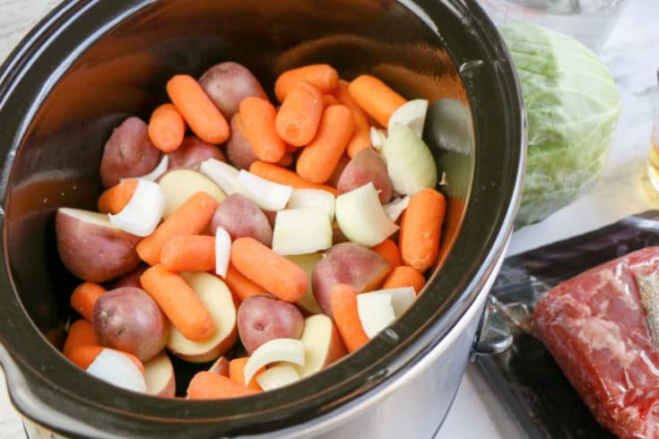 Easy Corned Beef and Cabbage Recipe - Just is a Four Letter Word