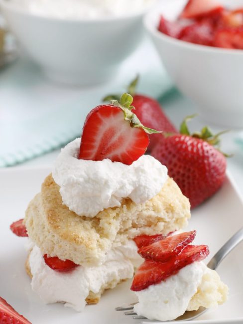 Strawberry Shortcake Recipe from Scratch - Just is a Four Letter Word