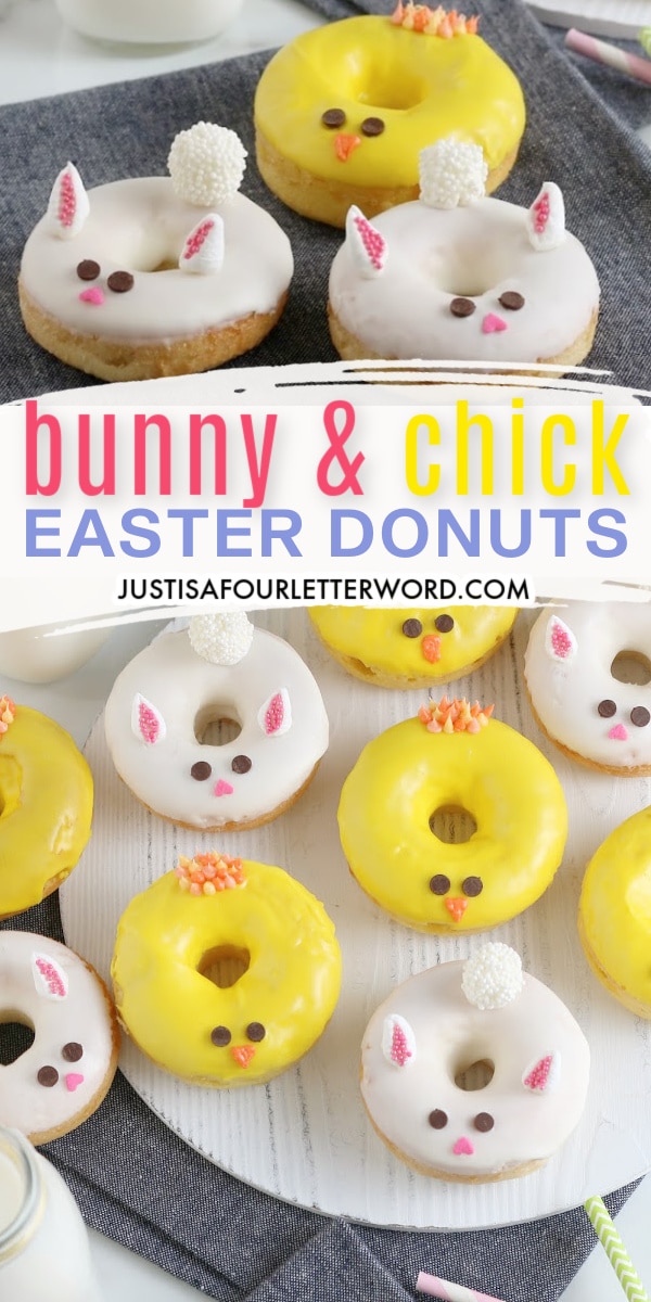 Bunnies and Chicks! How to Decorate Donuts for Easter