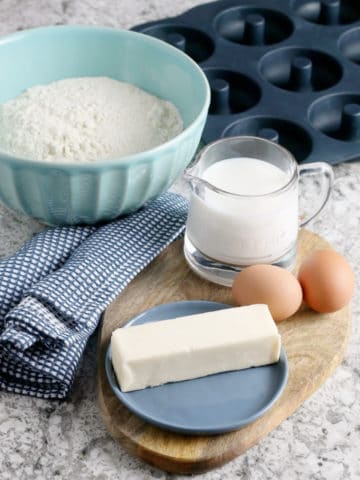 baked donuts yeast