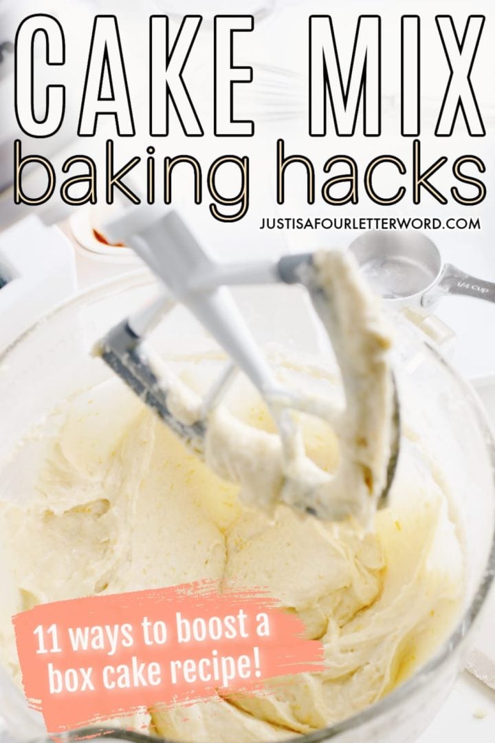 Best Hacks For How To Make A Boxed Cake Mix Taste Better