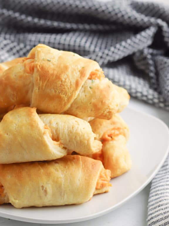 30-Minute Buffalo Chicken Crescents Recipe - Just is a Four Letter Word