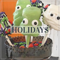 holiday halloween image with text