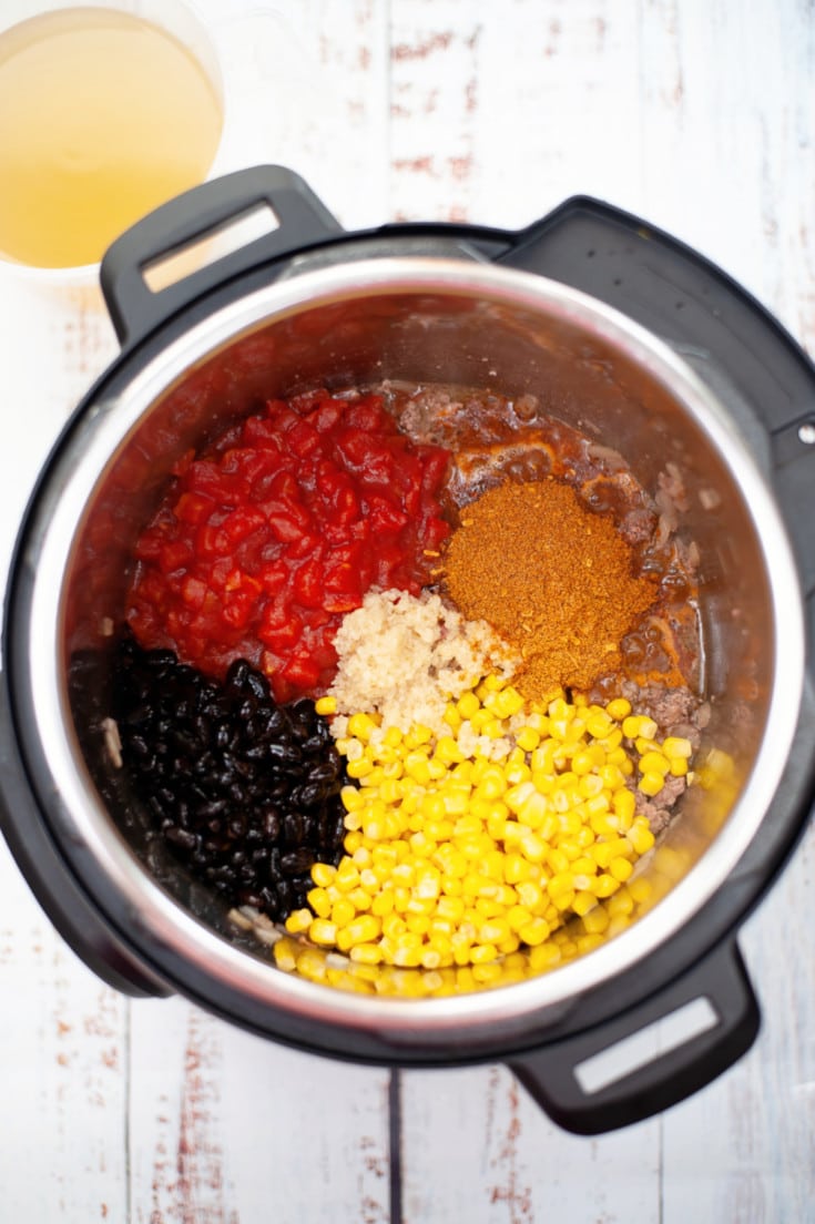 taco soup with spices