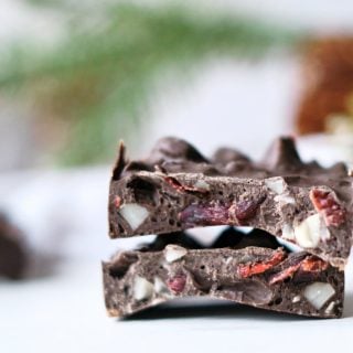 Cranberry chocolate clusters recipe