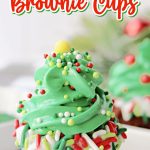 Christmas Tree Brownie Cups (1)