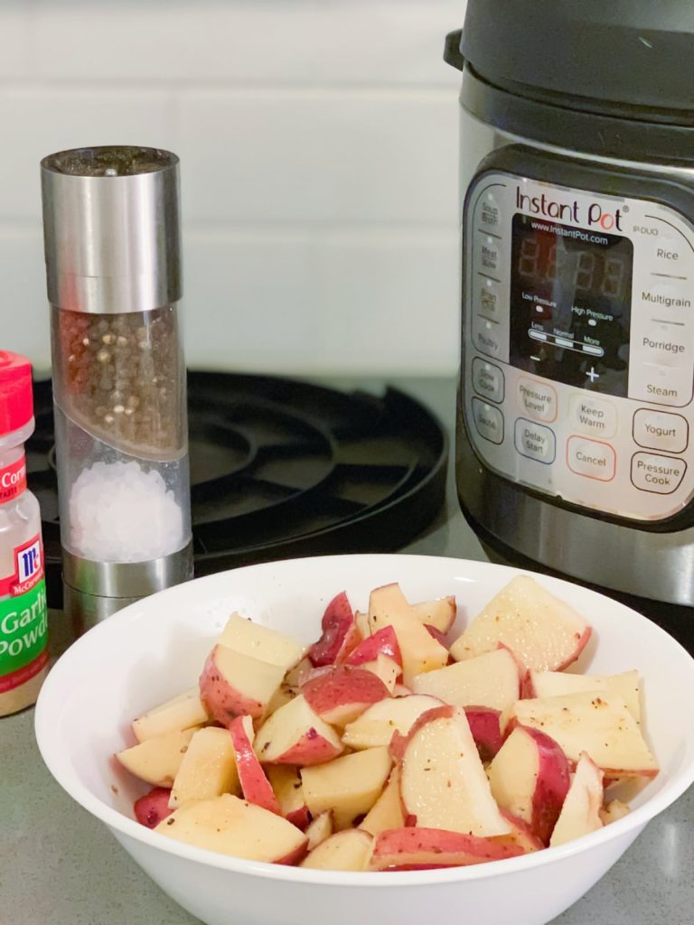 Roasted Potatoes In The Instant Pot Air Fryer - SO EASY