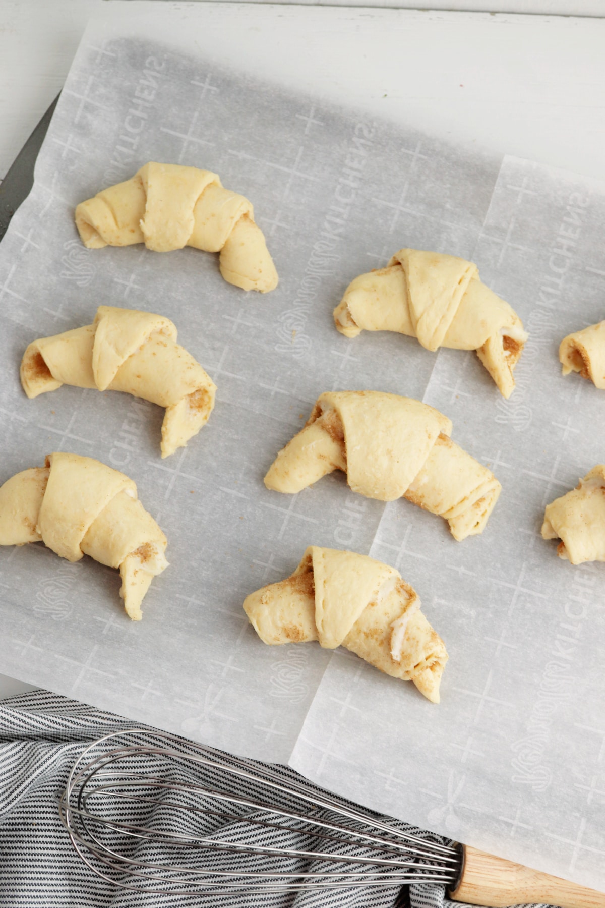 roll crescents and bake