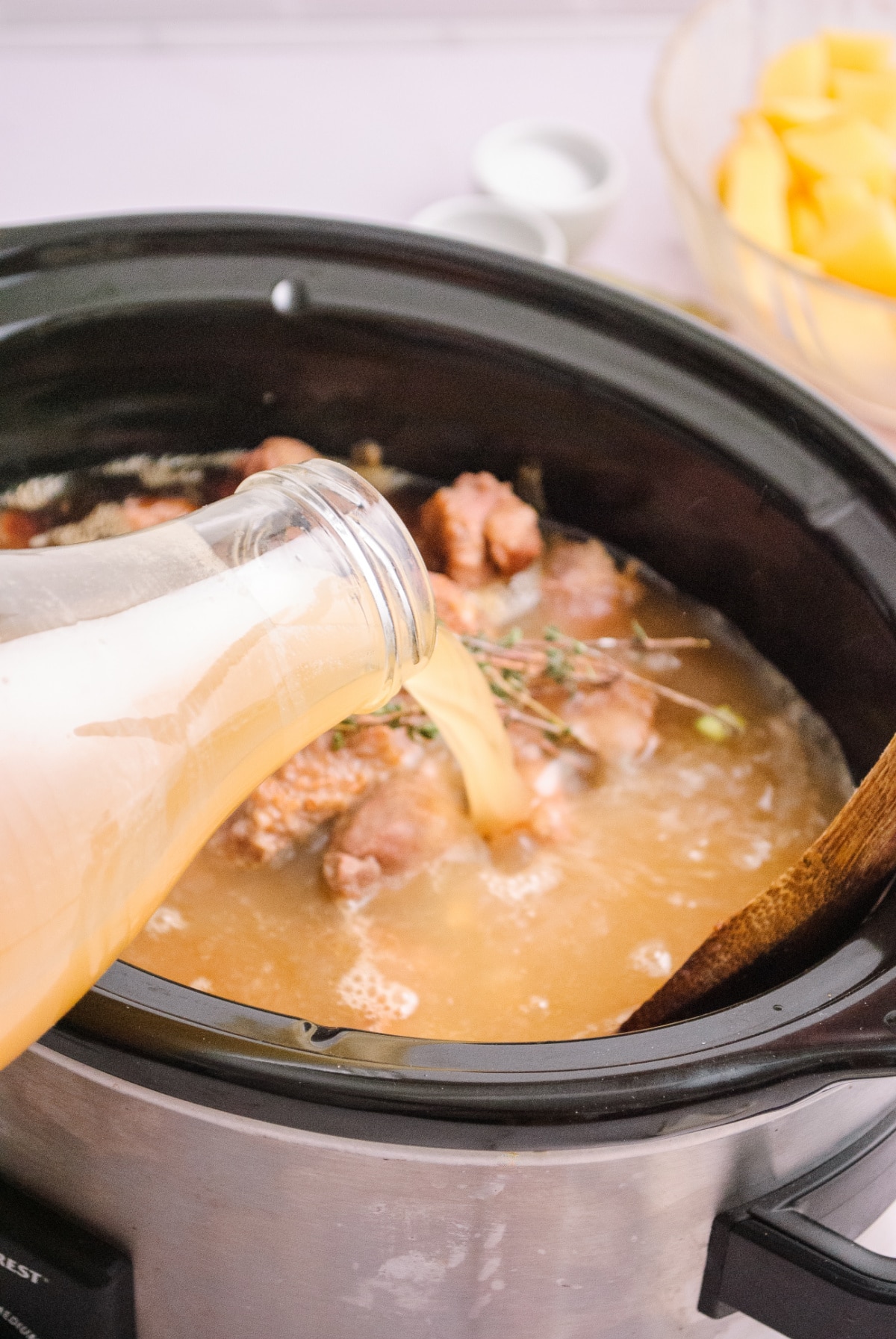 Slow cooker Guinness beef stew