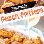 peach fritters made with canned peaches