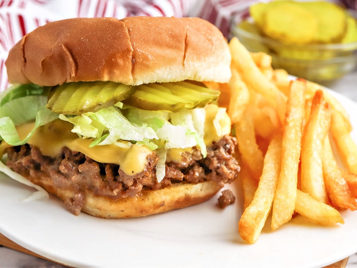 Big Mac Sloppy Joes and Fries (1)