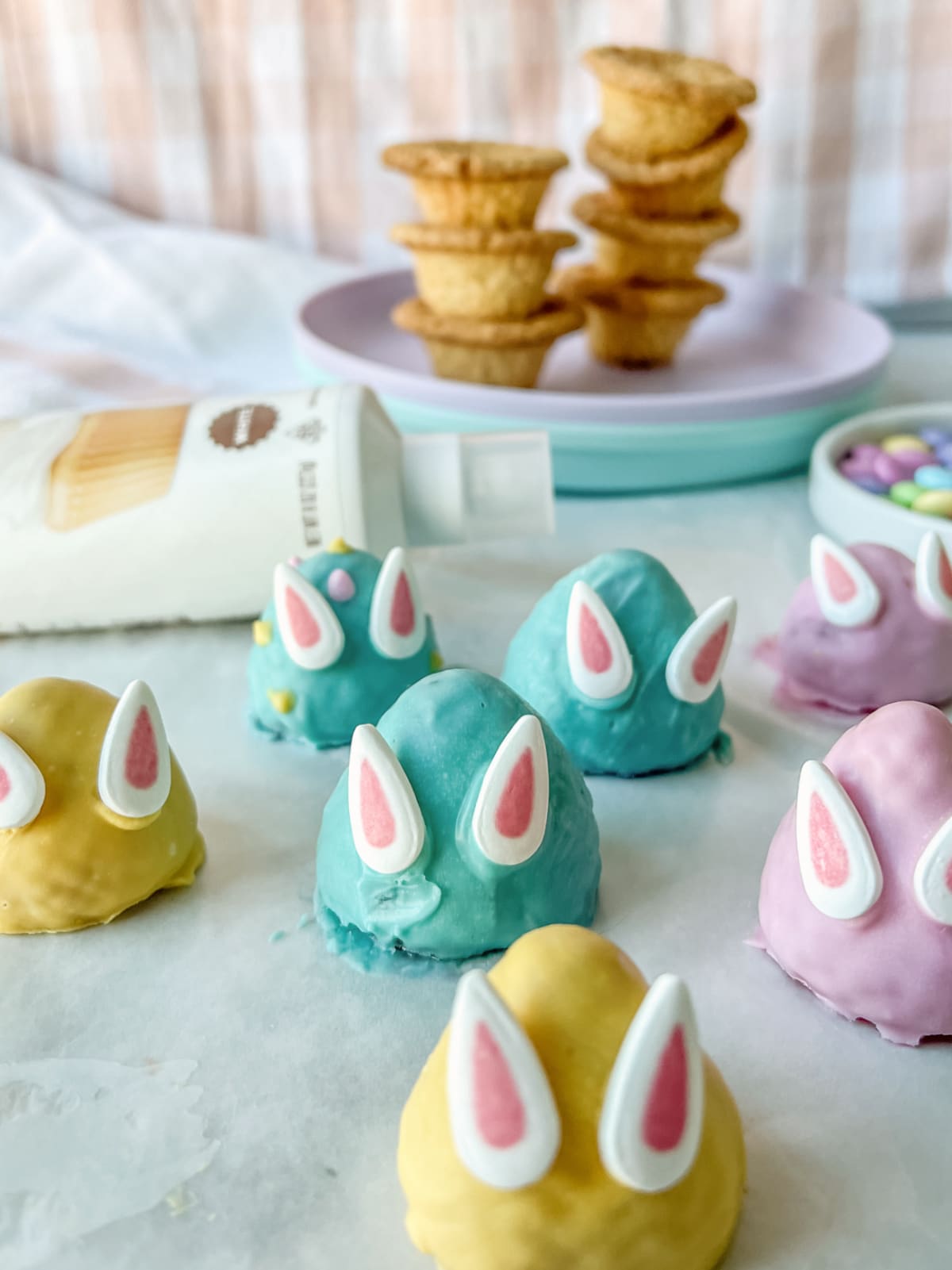 Easter Bunny ears Gnome Cookies