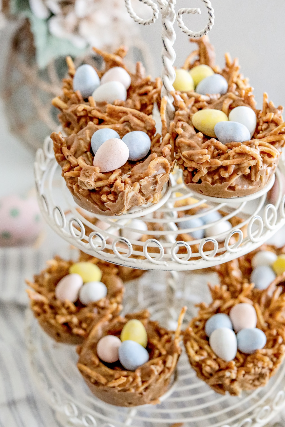 Easter Nests No Bake Cookies
