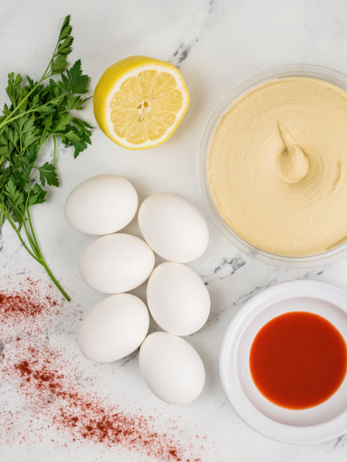 Hummus Eggs Ingredients