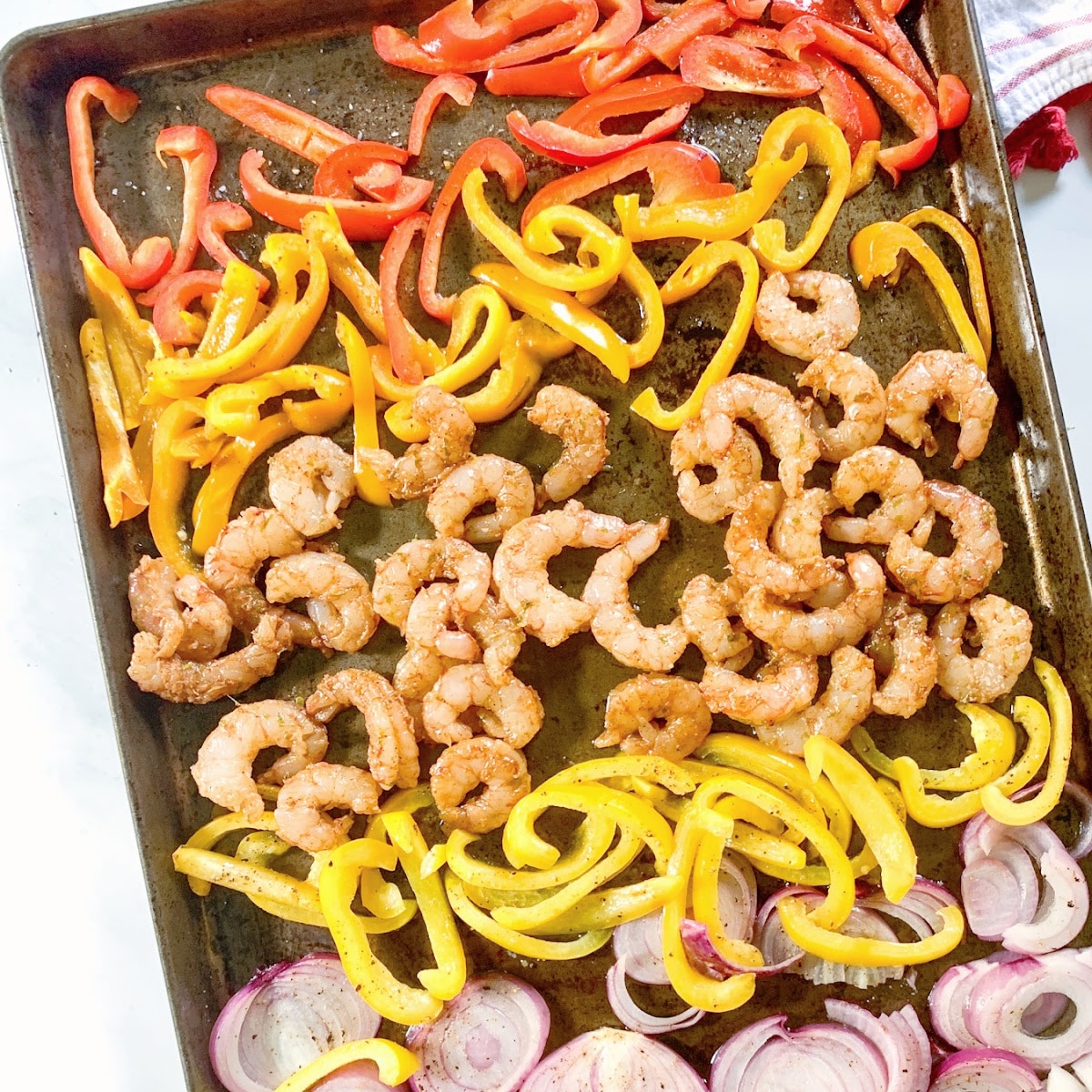 Chili Lime Shrimp Sheet Pan