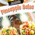 jalapeno pineapple salsa pin